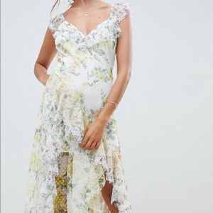 Light Floral Lace Dress